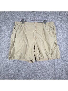 Tommy Bahama Men's Casual Shorts Flat Front Tan Size 38 Preppy Classic